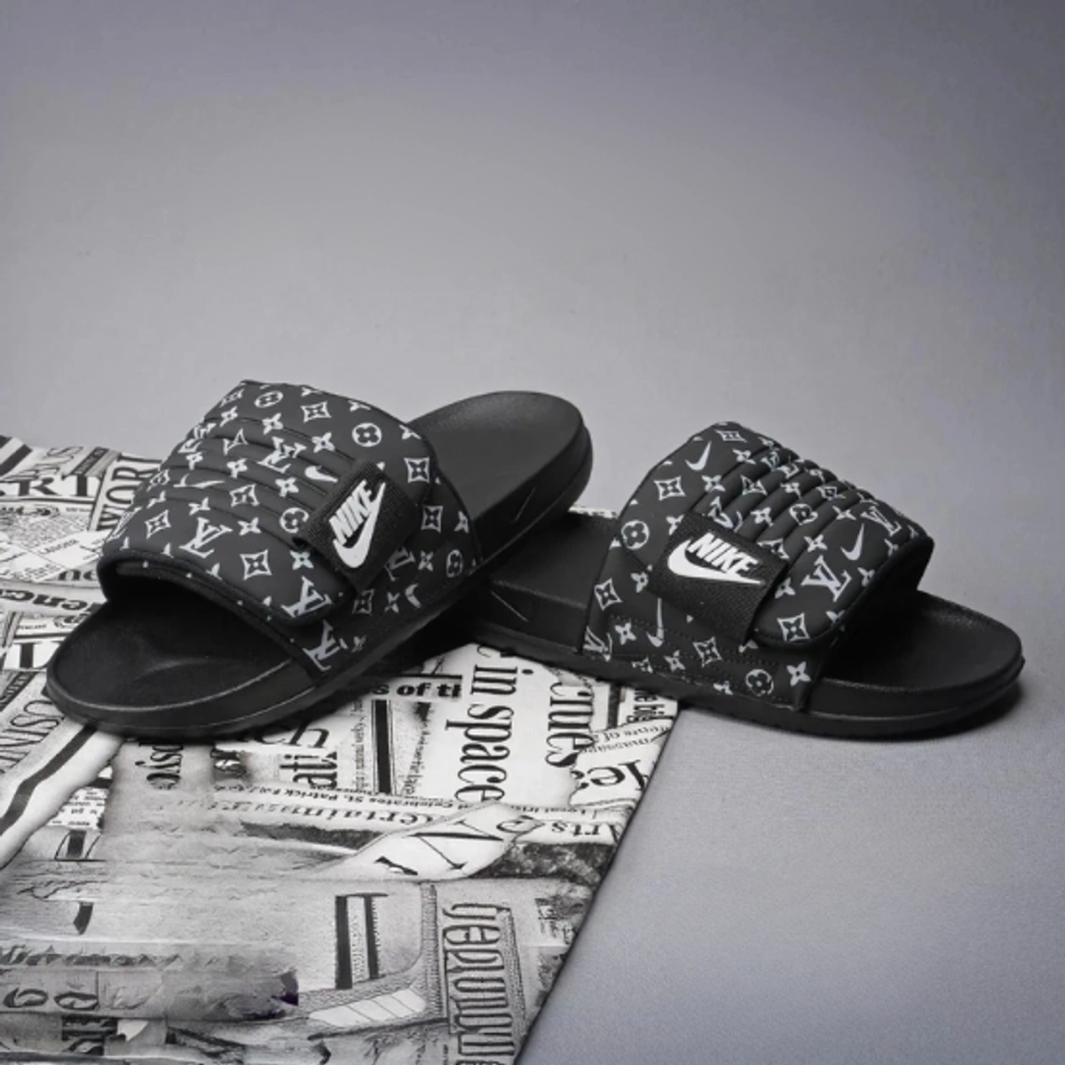 Chinelo Masculino Slide Nike OffCourt Louis Vuitton - Imagem 5