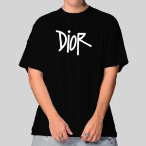 Camiseta Masculina Oversized Dior Written