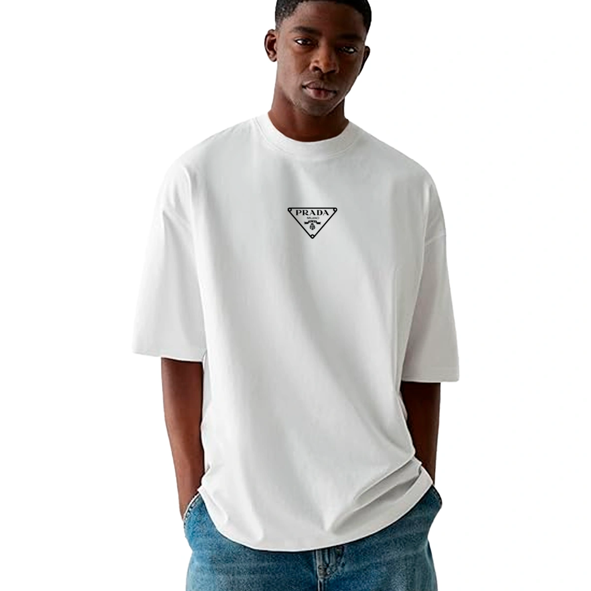 Camiseta Masculina Oversized Prada - Imagem 14