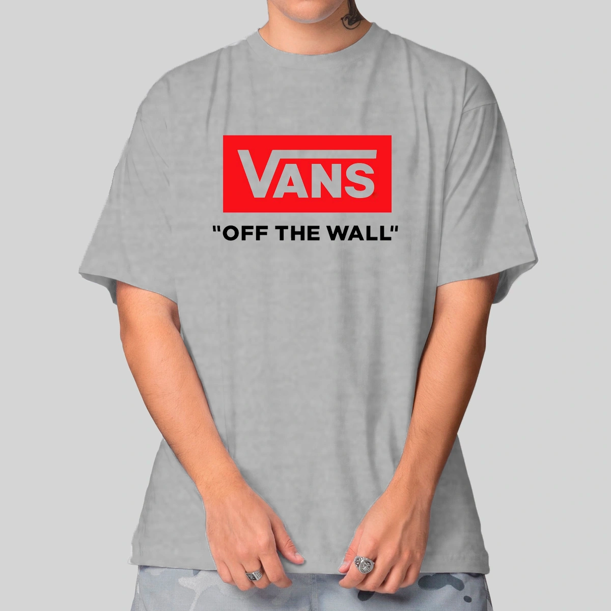 Camiseta Masculina Oversized Vans Off The Wall - Imagem 16