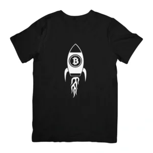 Camisa Bitcoin Rocket