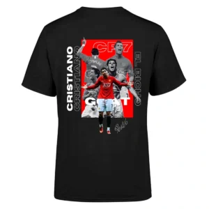 Camiseta Masculina Cristiano Ronaldo 100% Algodão