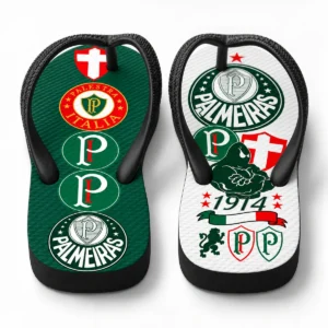 Chinelo Masculino Palmeiras Linha do Tempo