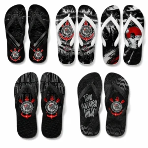 Chinelo Masculino Corinthians Varias Estampas