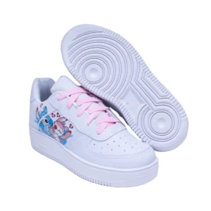 Tênis Infantil Menina Casual Stitch